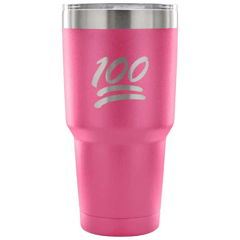 Stainless Steel 30 oz Double Wall Vacuum Tumbler - Powder Coated - 100 - 757 Sports Collectibles