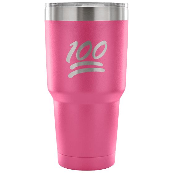 Stainless Steel 30 oz Double Wall Vacuum Tumbler - Powder Coated - 100 - 757 Sports Collectibles