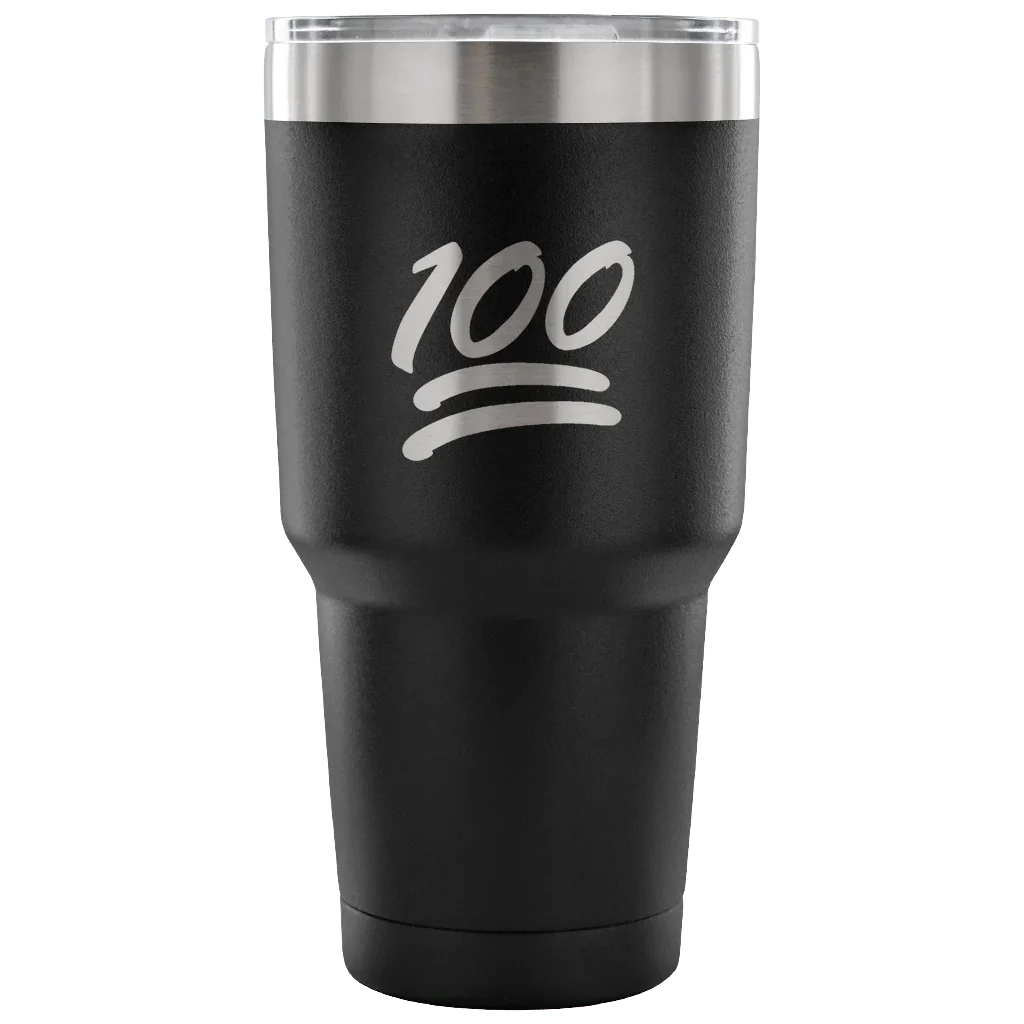 Stainless Steel 30 oz Double Wall Vacuum Tumbler - Powder Coated - 100 - 757 Sports Collectibles