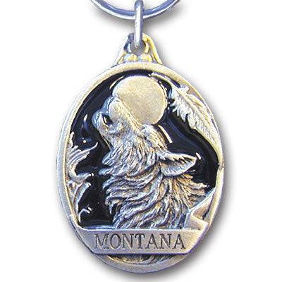 Key Ring - Montana Wolf (SSKG) - 757 Sports Collectibles