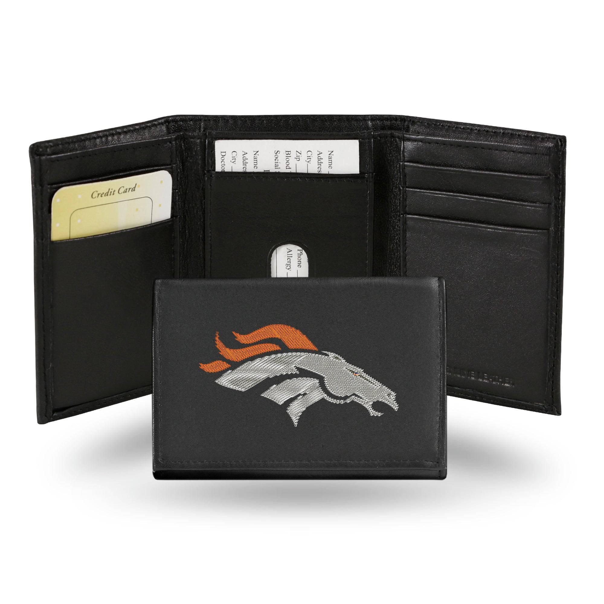 DENVER BRONCOS EMBROIDERED TRIFOLD (Rico) - 757 Sports Collectibles