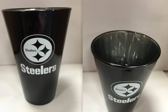 NFL Pittsburgh Steelers Lusterware 16 oz Glass Pint - 757 Sports Collectibles