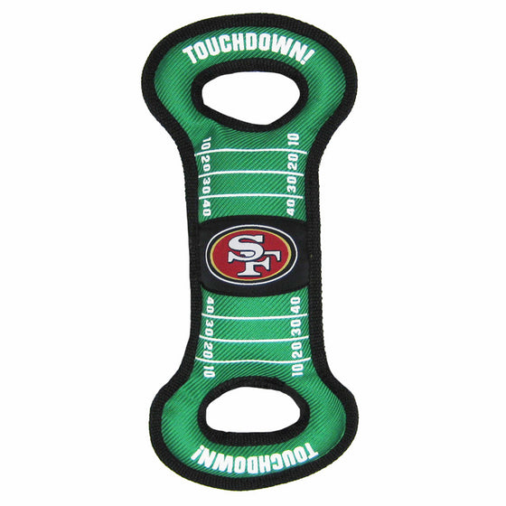 San Francisco 49ers Field Tug Toy by Pets First