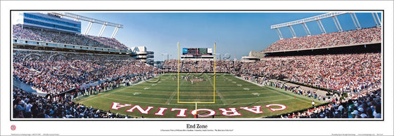 South Carolina Gamecocks "End Zone" Panorama Photo Print