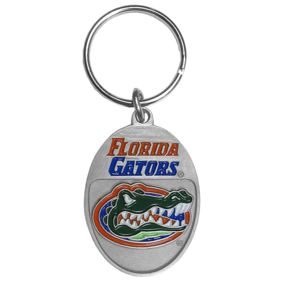 Florida Gators Carved Metal Key Chain (SSKG) - 757 Sports Collectibles