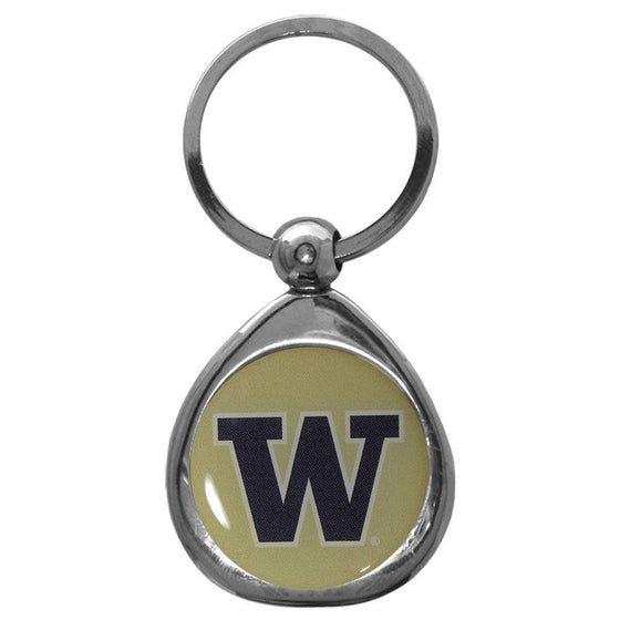 Washington Huskies Chrome Key Chain (SSKG) - 757 Sports Collectibles