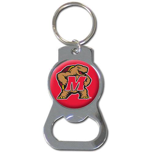 Maryland Terrapins Bottle Opener Key Chain (SSKG) - 757 Sports Collectibles