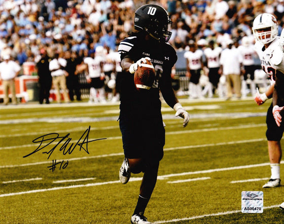 Old Dominion ODU Monarchs David Washigton Signed Autographed 8x10 Photo 'Look' (JSA PSA Pass) 757 COA - 757 Sports Collectibles