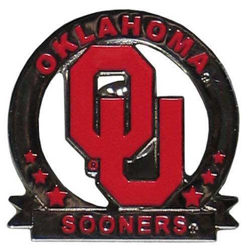 Oklahoma Sooners Glossy Team Pin (SSKG) - 757 Sports Collectibles