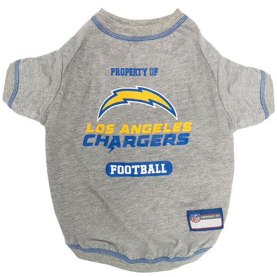 Los Angeles Chargers Dog Tee Shirt by Pets First