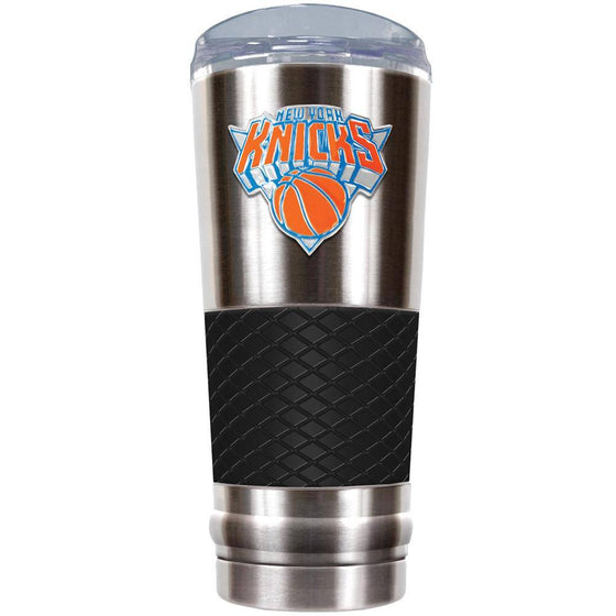 The "Draft" "Yeti Like" 24 oz Vacuum Insulated Stainless Steel Beverage Cup - New York Knicks (Black) - 757 Sports Collectibles