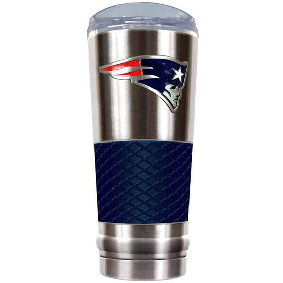 The "Draft" "Yeti Like" 24 oz Vacuum Insulated Stainless Steel Beverage Cup - New England Patriots  - 757 Sports Collectibles