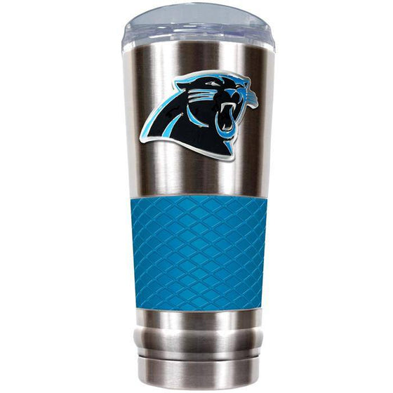 The "Draft" "Yeti Like" 24 oz Vacuum Insulated Stainless Steel Beverage Cup - Carolina Panthers  - 757 Sports Collectibles
