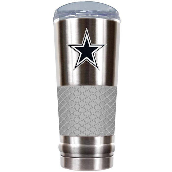 The "Draft" "Yeti Like" 24 oz Vacuum Insulated Stainless Steel Beverage Cup - Dallas Cowboys (Gray) - 757 Sports Collectibles