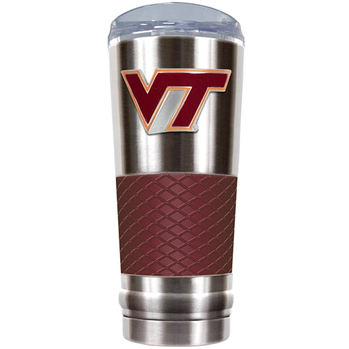 Virginia Tech Hokies "Yeti-Like" Stainless Steel 24 oz Draft Tumbler Maroon Wrap
