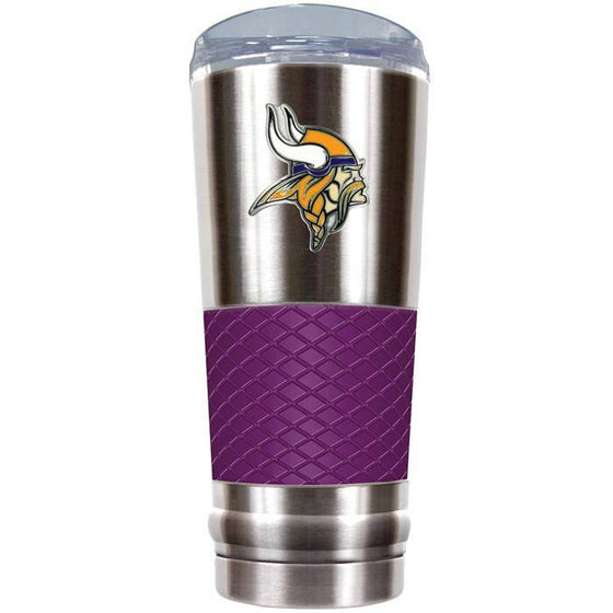 The "Draft" "Yeti Like" 24 oz Vacuum Insulated Stainless Steel Beverage Cup - Minnesota Vikings  - 757 Sports Collectibles