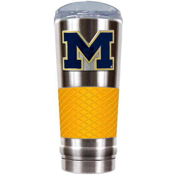 The "Draft" "Yeti Like" 24 oz Vacuum Insulated Stainless Steel Beverage Cup - Michigan Wolverines - 757 Sports Collectibles