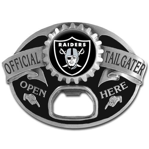 Oakland Raiders Tailgater Belt Buckle (SSKG) - 757 Sports Collectibles