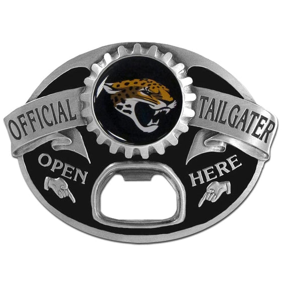Jacksonville Jaguars Tailgater Belt Buckle (SSKG) - 757 Sports Collectibles