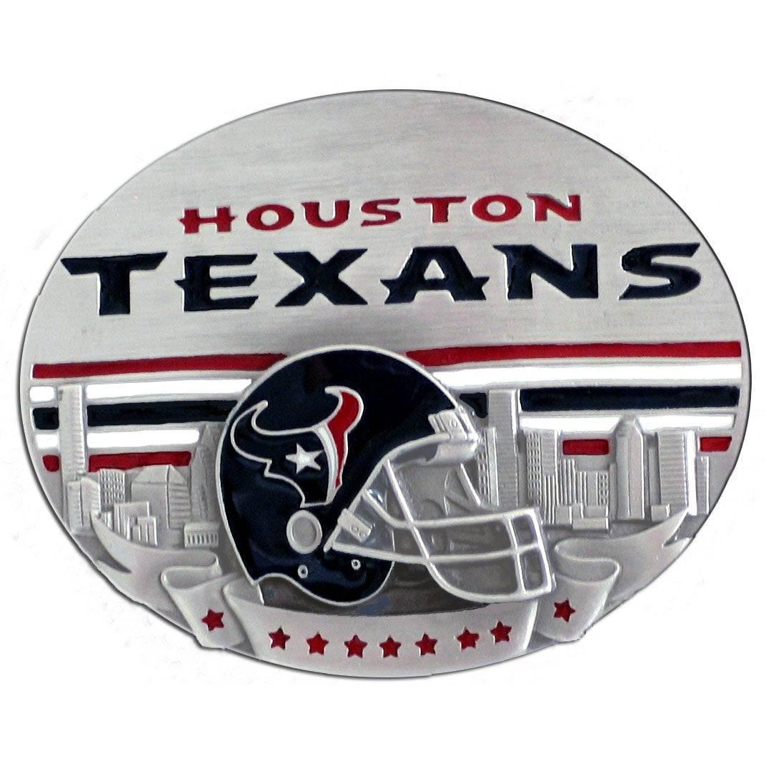 Houston Texans Team Belt Buckle (SSKG) - 757 Sports Collectibles