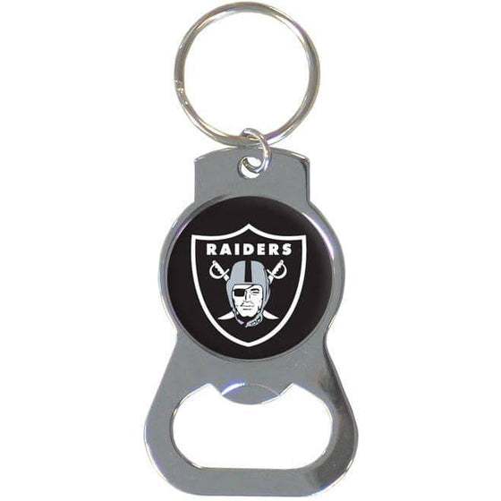 NFL Oakland Raiders Bottle Opener Key Chain Ring - 757 Sports Collectibles