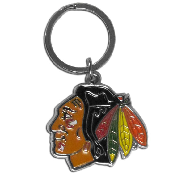 Chicago Blackhawks�� Enameled Key Chain (SSKG) - 757 Sports Collectibles