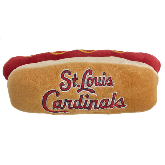 St. Louis Cardinals Hot Dog Toy by Pets First