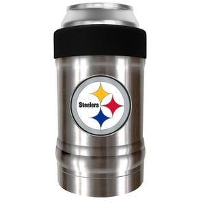 The LOCKER - Can/Bottle holder Pittsburgh Steelers (w/ Metal Emblem) - 757 Sports Collectibles