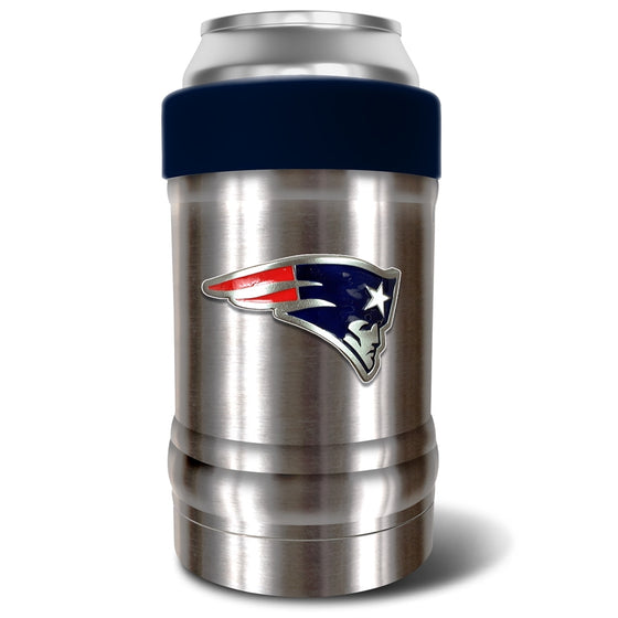 New England Patriots "Yeti-Like" Vacuum Sealed Stainless Steel can/bottle cooler