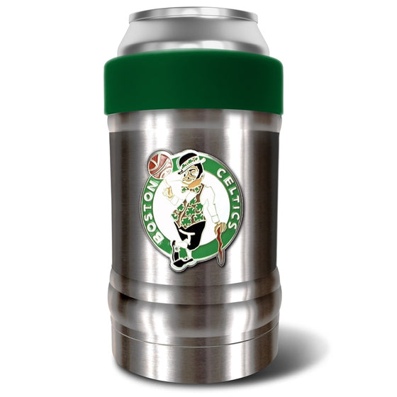 The LOCKER - Can/Bottle holderBoston Celtics (w/ Metal Emblem) - 757 Sports Collectibles