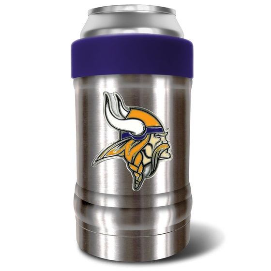 Minnesota Vikings "Yeti-Like" Vacuum Sealed Stainless Steelcan/bottle cooler