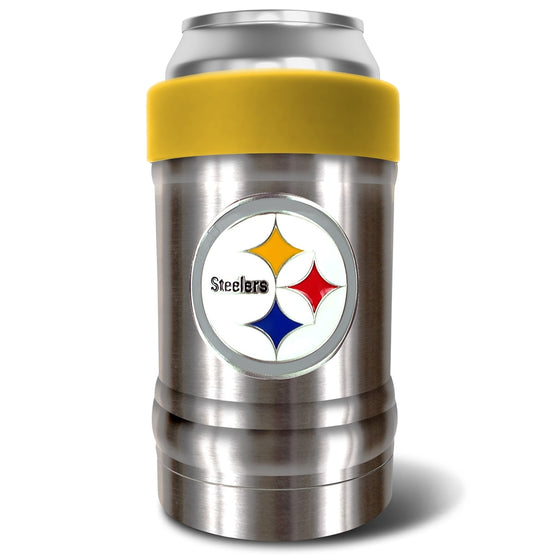 Pittsburgh Steelers "Yeti-Like" Vacuum Sealed Stainless Steel can/bottle cooler