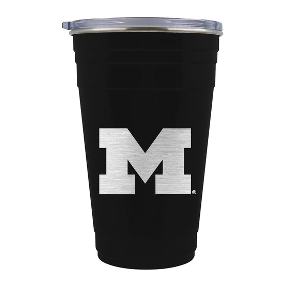 Michigan Wolverines 22 oz. Stealth TAILGATER Tumbler