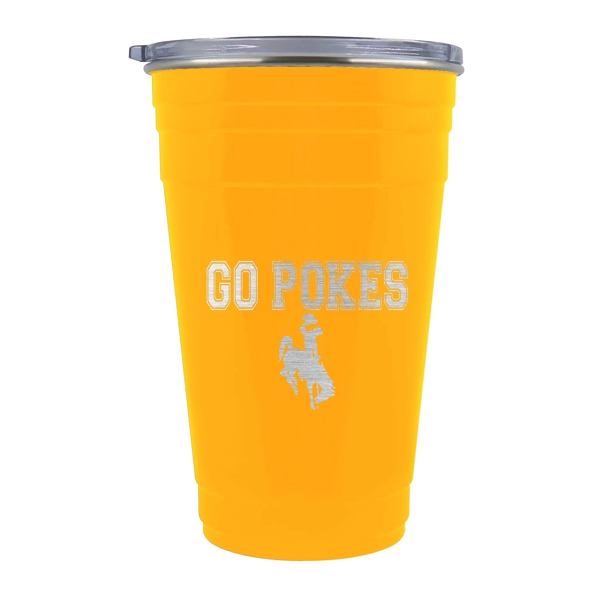 Wyoming Cowboys 22 oz TAILGATER Tumbler STGY2418-RC