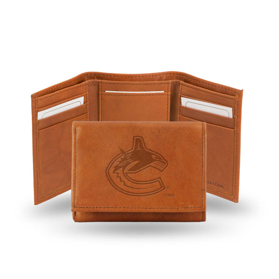 VANCOUVER CANUCKS EMBOSSED TRIFOLD (Rico) - 757 Sports Collectibles
