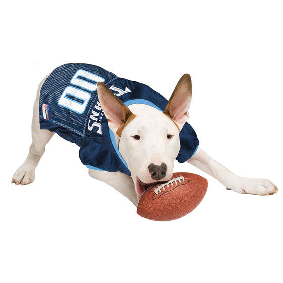NFL Tennessee Titans Dog Jersey Pets First - 757 Sports Collectibles