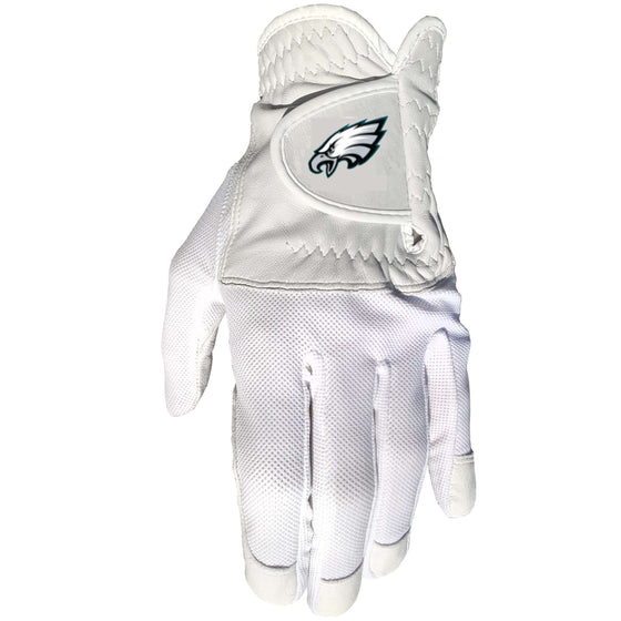 Philadelphia Eagles Golf Glove - Single Fit - Cabretta Leather - 757 Sports Collectibles