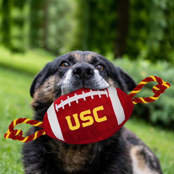 USC Trojans Plush Football Toy Pets First - 757 Sports Collectibles