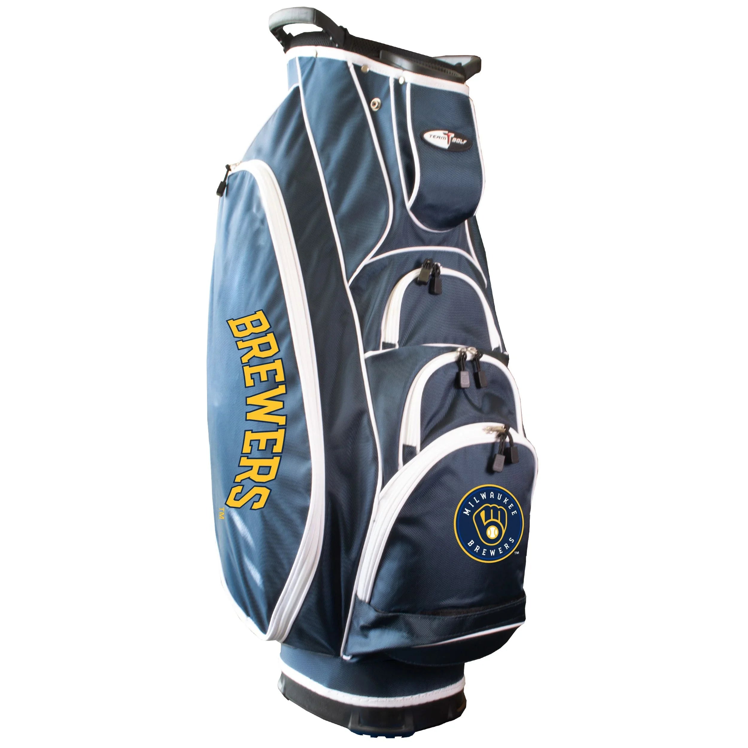 Milwaukee Brewers Albatross Cart Golf Bag Navy