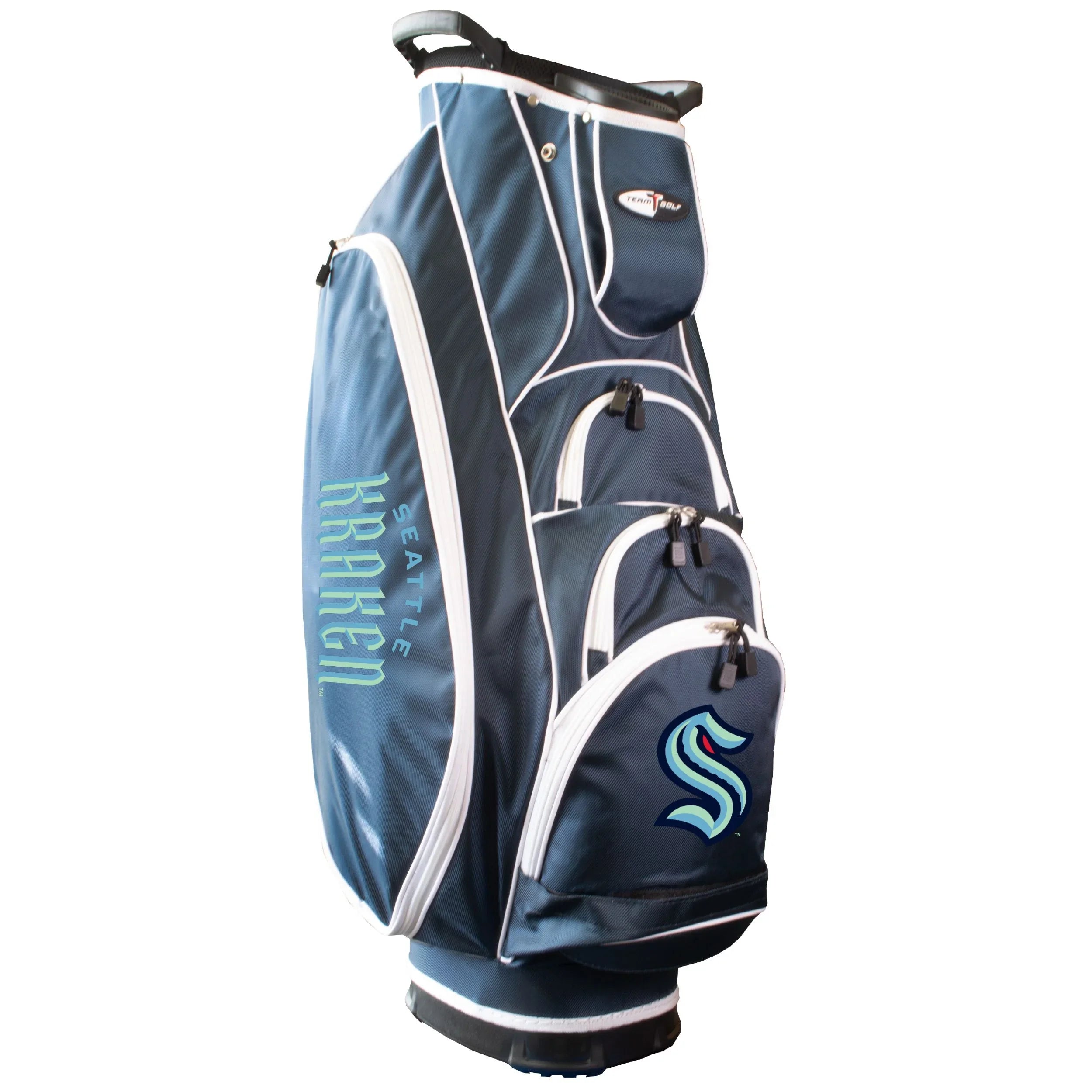 Seattle Kraken Albatross Cart Golf Bag Navy