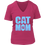 Cat Mom Womens Shirt - 100% Cotton - S - 2XL - 757 Sports Collectibles