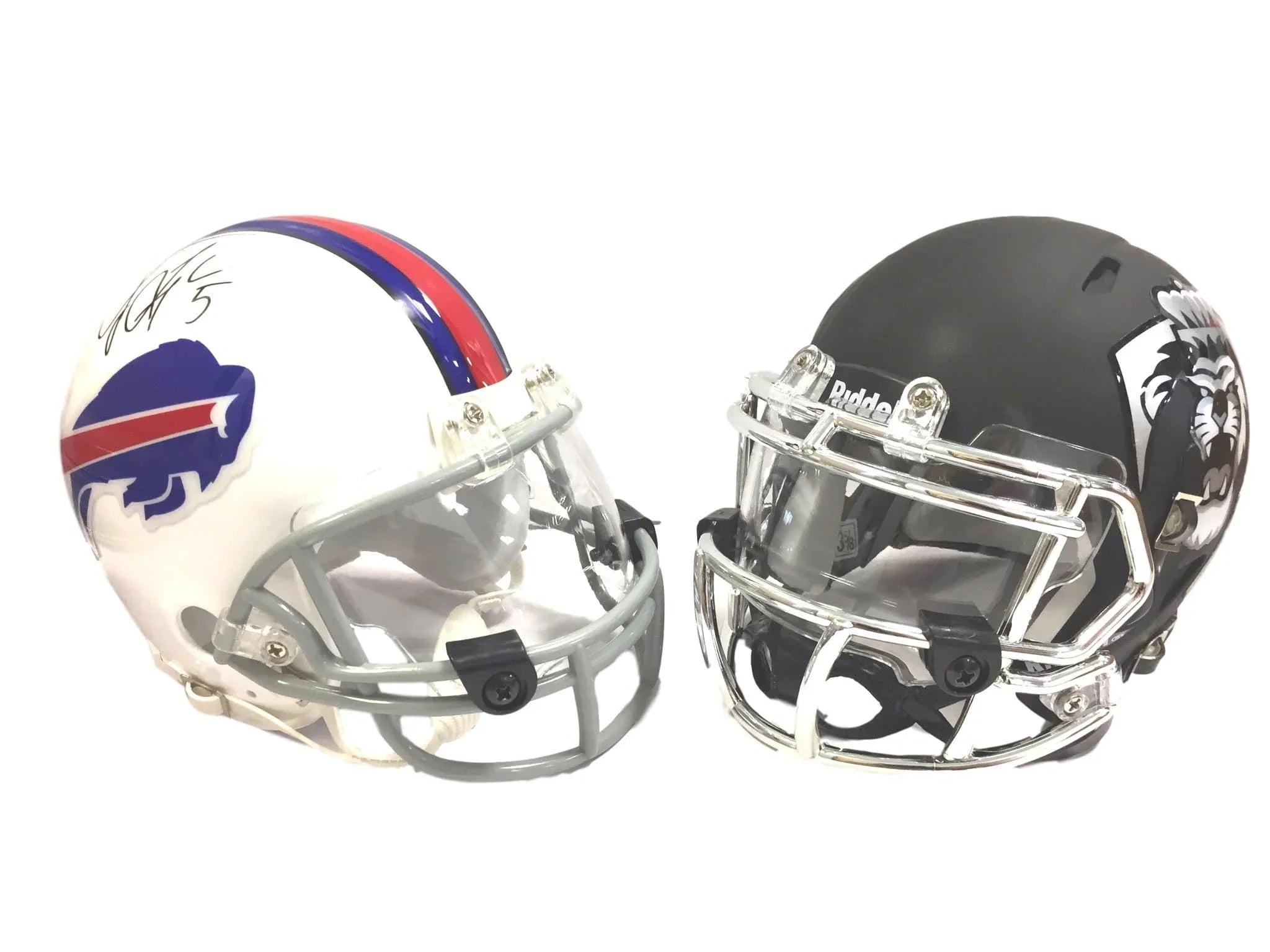 Clear Mini Helmet Visor Fits Riddell, Schutt, Speed, and Traditional Mini Helmets - 757 Sports Collectibles