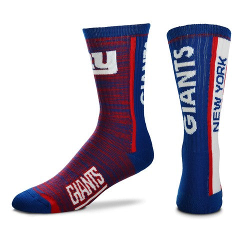 New York Giants -Bar Stripe Vert Socks - Blueberry