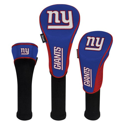 New York Giants Headcovers - Set of 3 -  Driver, Fairway, Hybrid