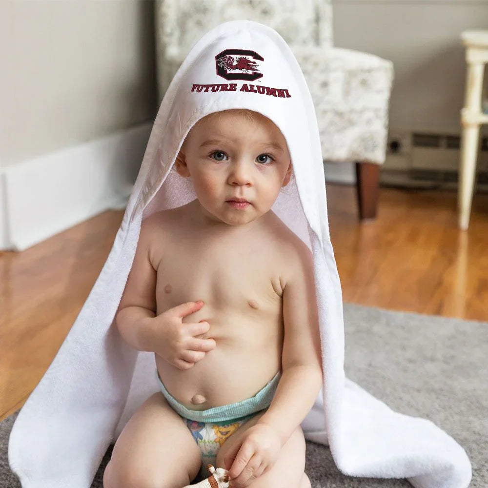 ALL American Alumni HOODED BABY TOWEL- South Carolina Gamecocks - 757 Sports Collectibles