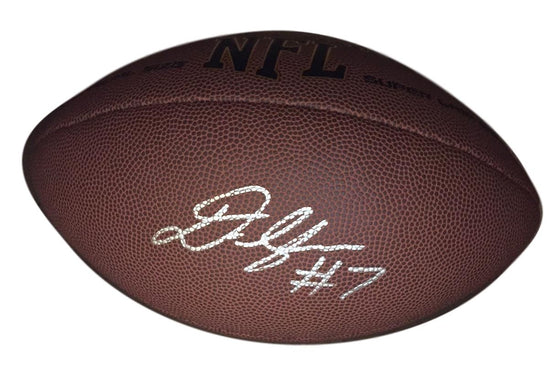 Old Dominion ODU Monarchs Detroit Lions Travis Fulgham Signed Autographed Replica NFL Football - 757 Sports Collectibles Authentication