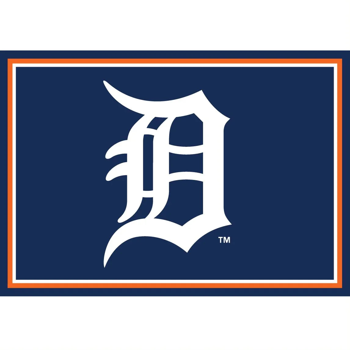 Detroit Tigers 3x4 Area Rug