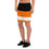 Orange & Black Philadelphia Hockey Style - Men's Athletic Long Shorts - All Sizes - 757 Sports Collectibles