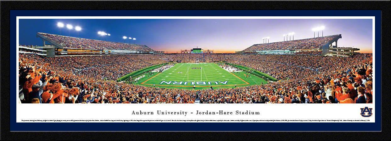 Auburn University Football - End Zone - Select Frame - 757 Sports Collectibles