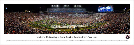 Auburn Tigers Football (Iron Bowl 2017) - Unframed - 757 Sports Collectibles